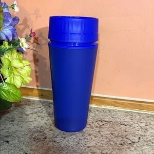 Tupperware Blue Travel Mug
